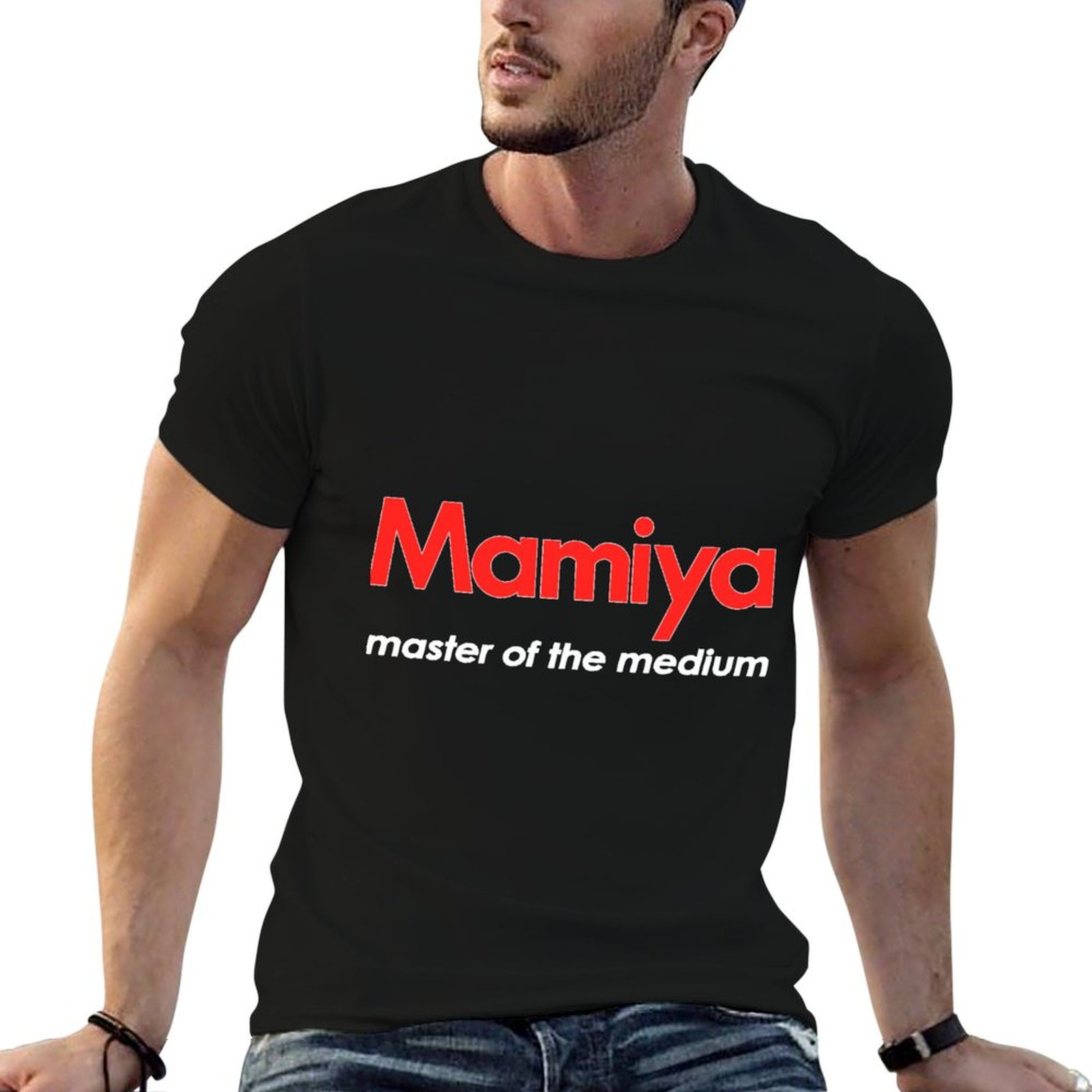 Photography Solo - Camiseta com logotipo da Mamiya Photography,