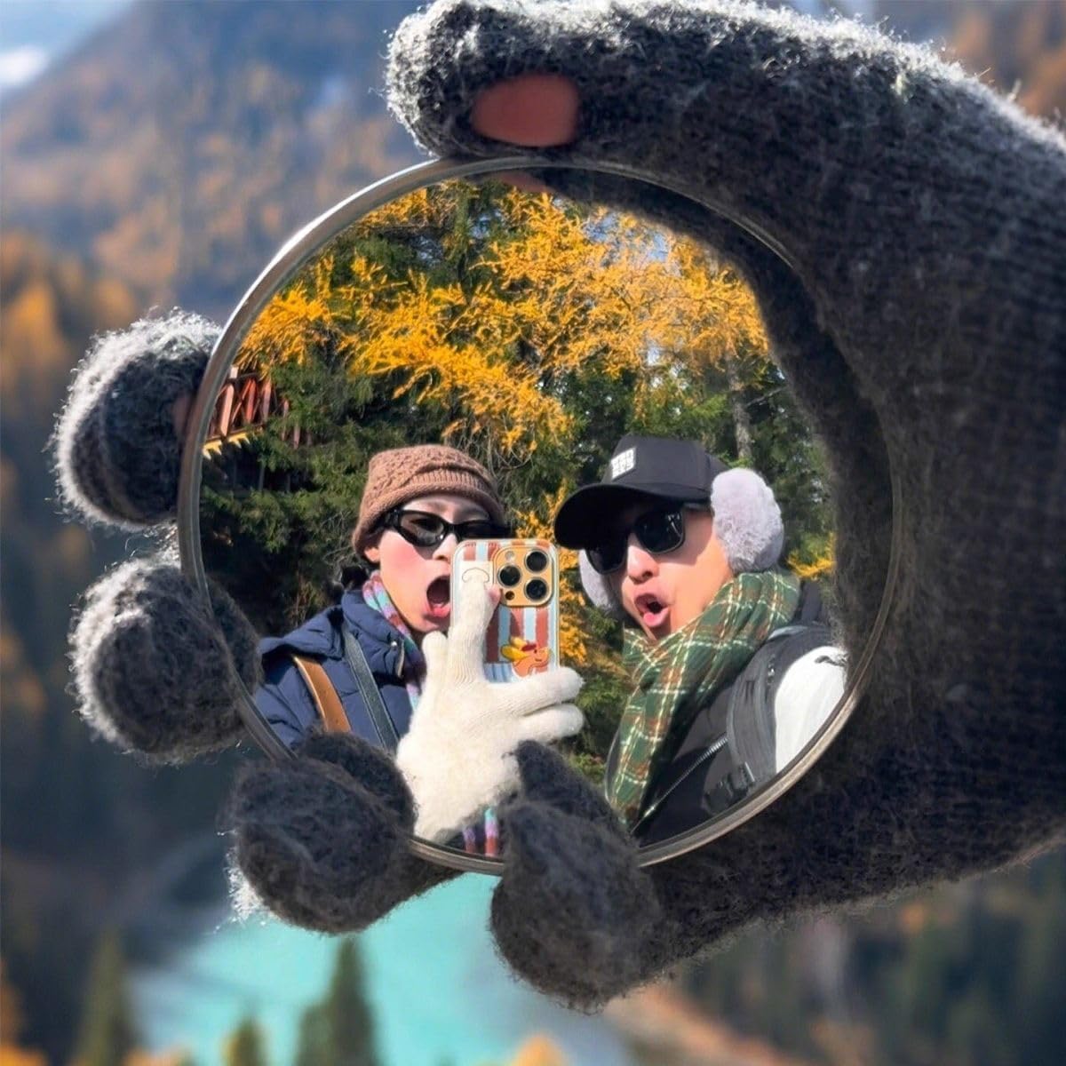 Photography Solo - Espelho Portátil de Viagem para Selfie,