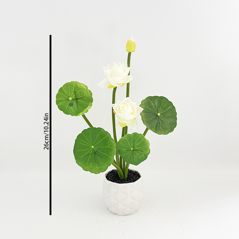 Mini Planta de Lótus Artificia - Photography Simulator avaliação e preço