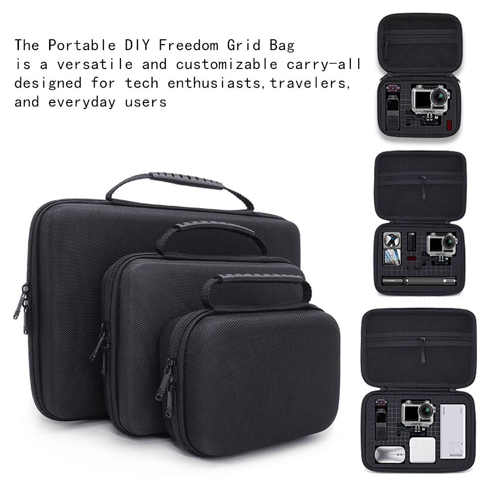 EVA DIY Caixa de armazenamento - Camera Bag Waterproof avaliação e preço