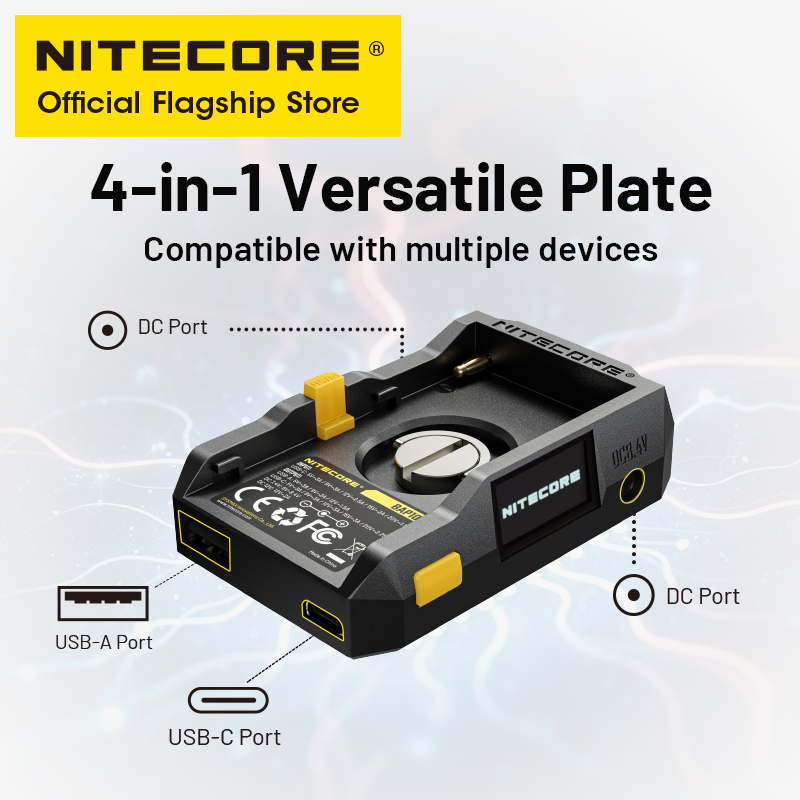 Nitecore bap10 NP-F placa adap - Photography Videography avaliação e preço