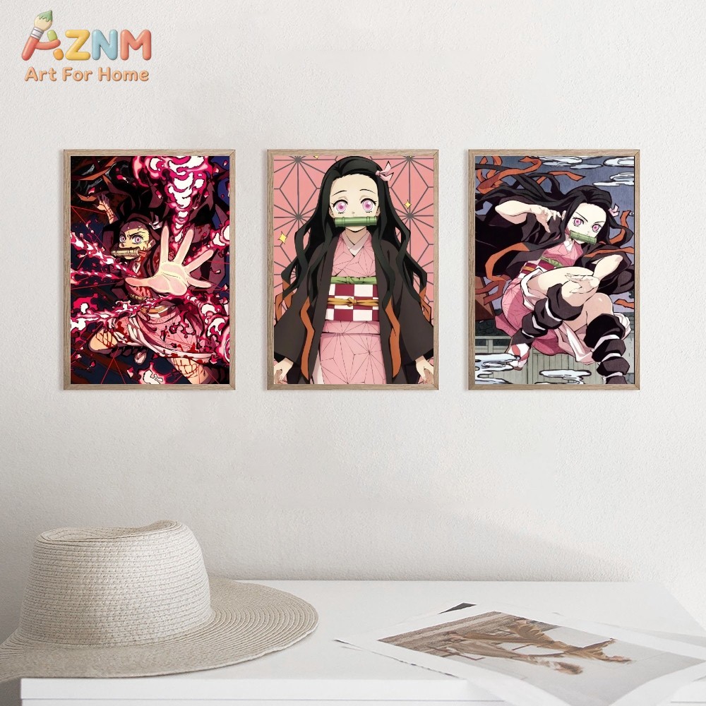 Pintura em Tela de Anime Demon - Photography Pose avaliação e preço