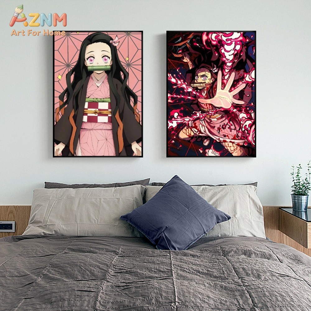 Pintura em Tela de Anime Demon - Photography Pose avaliação e preço