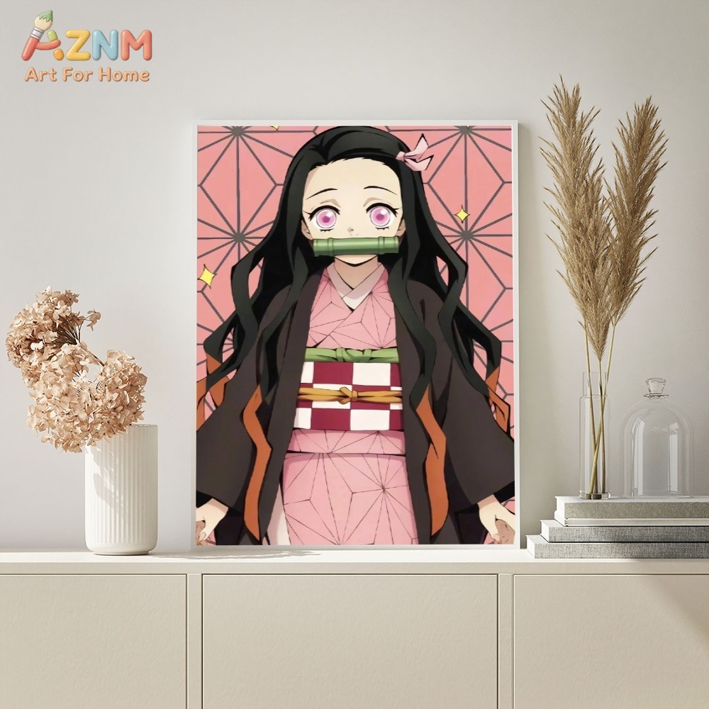 Pintura em Tela de Anime Demon - Photography Pose avaliação e preço