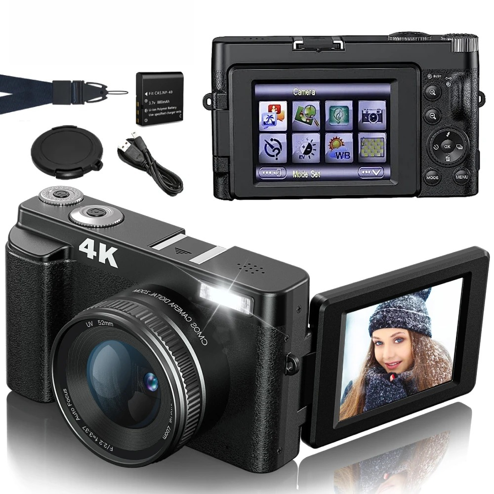 Câmera Digital 4K para Fotogra - Photography Nature Images avaliação e preço