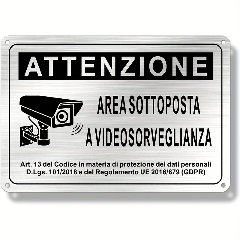 Sinal de Segurança Italiano 20 - Photography Videography avaliação e preço