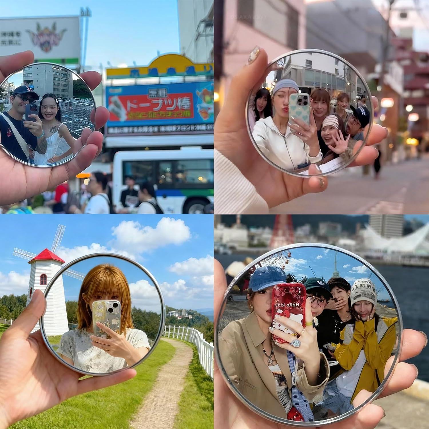 Espelho Portátil de Viagem par - Photography Solo avaliação e preço